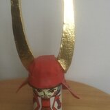 マグ侍～井伊直虎・直政　兜型蓋マグカップ