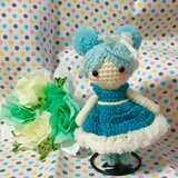 ゆらゆらほっこりドールちゃん♡ポンポンヘア