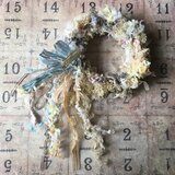 再販シュシュ（ベージュ系）