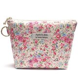 スクエアポーチ　LIBERTY　Tatum　- ivory -