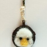 羊毛ストラップ（カモ）