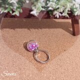 ＊ラプンツェル風ガラスドームリング＊