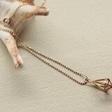 K18 ヒンメリネックレス (アポロ型）