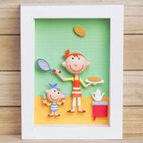 ママとホットケーキ作り（17）