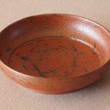 鞘塗小皿＿オレンジ