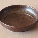 鞘塗小皿＿茶