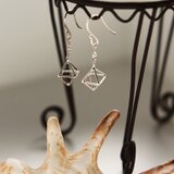 シルバー　ヒンメリピアス（チェーンM）