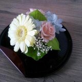 ガーベラの和風アレンジＡ