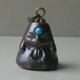 世界で一つ「ターコイズ」心の安らぎのお守り　富士山熔岩このはなさくや姫