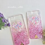タイ発☆日本未入荷☆ハンドメイド✨グリッター♡iPhone7 ケース