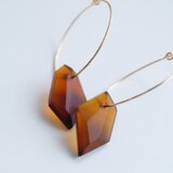 ウミノガラス SEAGLASS ピアス -p-