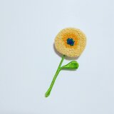 刺繍のお花ブローチ