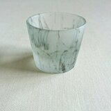 ：受注生産：  墨緑 猪口