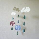 モビール「梅雨B」その1の画像