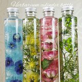 ハーバリウム♡  グリーン（一番左）・ミニハーバリウム付