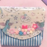 ラミネート動くパーツの移動ポケット