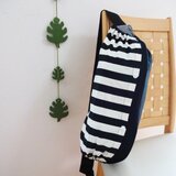 パパでも持てるエルゴ収納カバー(黒白)