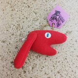 フエルトミニアカイヌブローチ3　ミヤタケイコさんコラボ