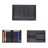 マジックみたいにお札を収納！そして紙幣が移動する！？　使って楽しいコンパクトなレザーマジックウォレット (ブラック)