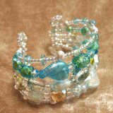 Silverワイヤーワーク・ヴェネチアン・バングル