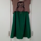 ギャザースカート。