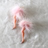 セクシーな足ピアス（ピンク）