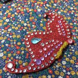 蝶々のブローチ ( レッドゴールドver )