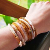 ロングラップブレスバニラキャラメル