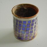 モルフォ象嵌　ぐいのみ