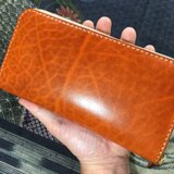 ルガトー　ラウンドファスナー長財布