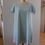 総レースカットソー。チュニック付き