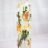 ハーバリウム シトラスシリーズ (ホワイト/角柱型)