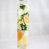 ハーバリウム シトラスシリーズ(ホワイト/円柱型)