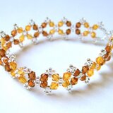 ビーズのブレスレット【送料無料】