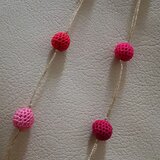 絹玉ネックレス