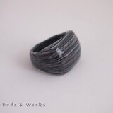 ポリマークレイのボリュームリング