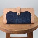 デニムとコラボのウォレット