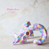 flower born （sheep) パステル