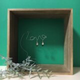 fusionピアス ＊14kgf＊ (グリーンオニキス)