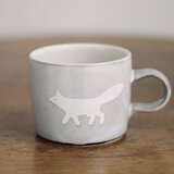 きつねのマグカップの画像