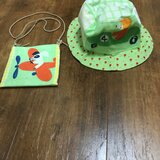 幼児用帽子・ポシェットセット