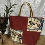 帯リメイクトートバック★10