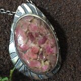 高品位シルバー天然ピンクトルマリン