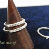 うずまき文様リング