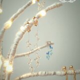 .゜．透明雫.゜。イヤリング