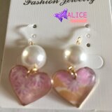 和を奏でるハートピアス