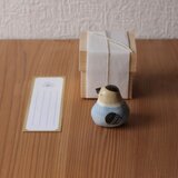 【神無月・新作】伝書鳩（枯茶） ※受注制作 / 国産ヒノキの木箱入り