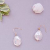 Coin Pearl Earring ピアス