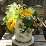 アーティシャルフラワーアレンジ