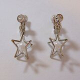 ☆スターとパールのイヤリング☆